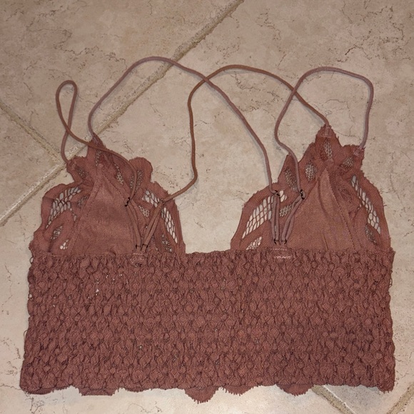 Free People Mauve Lace Bralette - Picture 3 of 3